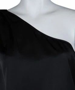 Best reviews of ❤️ Stella McCartney Black One Shoulder 👗 Dress M For 👩 Women 👍 -Stella McCartney Shop luxury women stella mccartney used clothes p63788 004