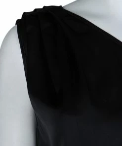 Best reviews of ❤️ Stella McCartney Black One Shoulder 👗 Dress M For 👩 Women 👍 -Stella McCartney Shop luxury women stella mccartney used clothes p63788 005