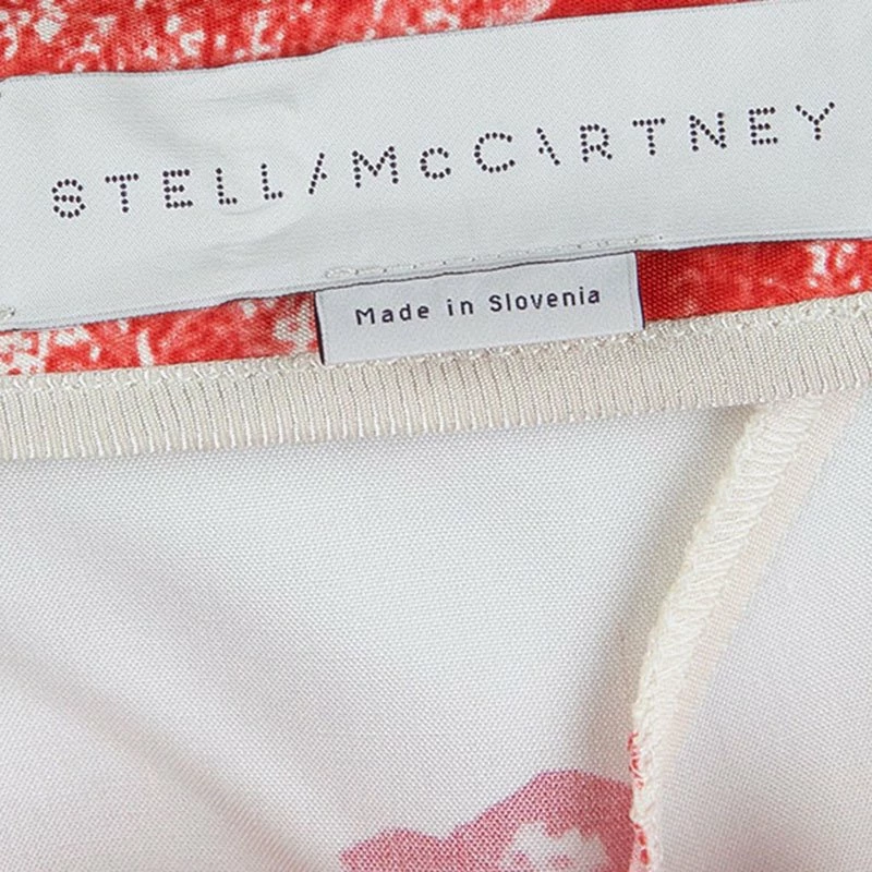 Best Pirce ๐ Stella McCartney Cream Silk Floral Printed A-Line ๐ Skirt M For ๐ฉ Women ๐ 10 Best Pirce ๐ Stella McCartney Cream Silk Floral Printed A-Line ๐ Skirt M For ๐ฉ Women ๐ - Image 8