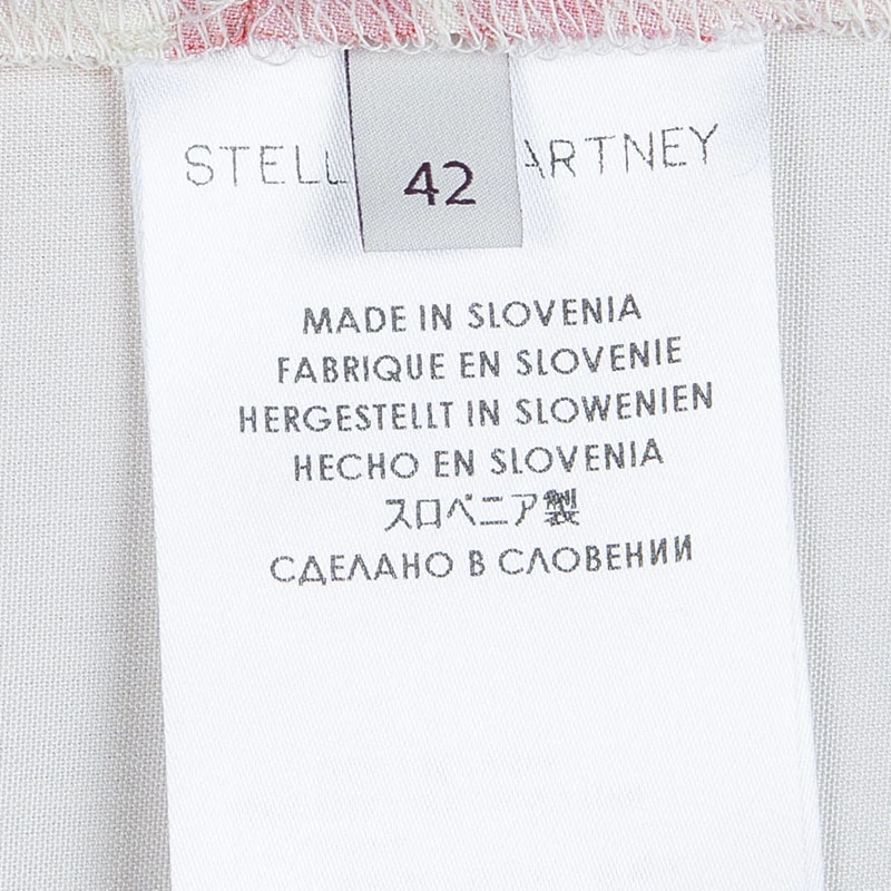 Best Pirce ๐ Stella McCartney Cream Silk Floral Printed A-Line ๐ Skirt M For ๐ฉ Women ๐ 11 Best Pirce ๐ Stella McCartney Cream Silk Floral Printed A-Line ๐ Skirt M For ๐ฉ Women ๐ - Image 9