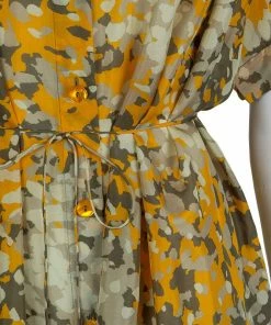New ✔️ Stella McCartney Multicolor Floral Printed Silk Waist Tie Detail 👗 Dress S For 👩 Women 🤩 -Stella McCartney Shop luxury women stella mccartney used clothes p64184 008