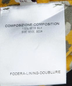 New ✔️ Stella McCartney Multicolor Floral Printed Silk Waist Tie Detail 👗 Dress S For 👩 Women 🤩 -Stella McCartney Shop luxury women stella mccartney used clothes p64184 011