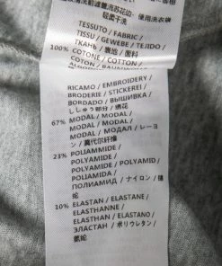 Best Pirce 🔥 Stella McCartney Grey Cotton Fringed Star Detail Tank Top S For 👩 Women 🌟 -Stella McCartney Shop luxury women stella mccartney used clothes p642279 004