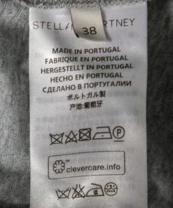 Best Pirce 🔥 Stella McCartney Grey Cotton Fringed Star Detail Tank Top S For 👩 Women 🌟 -Stella McCartney Shop luxury women stella mccartney used clothes p642279 005