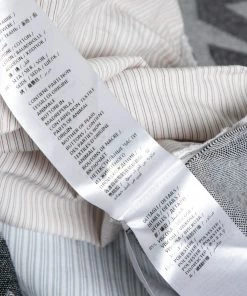 New ✨ Stella McCartney White Striped Cotton Contrast Rib Knit Trim 👕 Shirt M For 👩 Women ❤️ -Stella McCartney Shop luxury women stella mccartney used clothes p645585 007