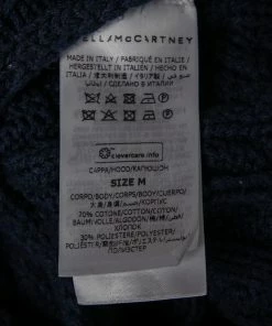 Promo 🥰 Stella McCartney Navy Blue Oversized Roll Neck Jumper M For 👩 Women 🔥 -Stella McCartney Shop luxury women stella mccartney used clothes p645799 005