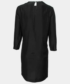 Top 10 🤩 Stella McCartney Black Silk Embroidered Mini 👗 Dress S For 👩 Women 😍 -Stella McCartney Shop luxury women stella mccartney used clothes p649123 007