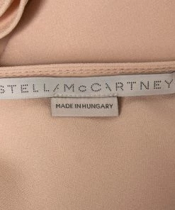 New 😍 Stella McCartney Pink Crepe Cold Shoulder Mini 👗 Dress XS For 👩 Women 🎁 -Stella McCartney Shop luxury women stella mccartney used clothes p649890 005