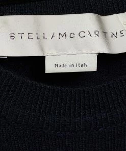 Best Sale 🌟 Stella McCartney Navy Blue Eagle Jacquard Sweater 👗 Dress M For 👩 Women 🧨 -Stella McCartney Shop luxury women stella mccartney used clothes p653711 005