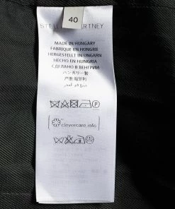 Brand new 😍 Stella McCartney Brown & Black Striped Wool Double Breasted 🧥 Coat S For 👩 Women ❤️ -Stella McCartney Shop luxury women stella mccartney used clothes p653922 001