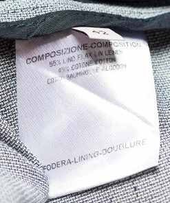 Discount 🤩 Stella McCartney Grey Linen Single Breasted Blazer M For 👩 Women 🤩 -Stella McCartney Shop luxury women stella mccartney used clothes p654398 006