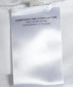 Buy 💯 Stella McCartney White Cotton Leopard Print Top S For 👩 Women 👍 -Stella McCartney Shop luxury women stella mccartney used clothes p657906 006