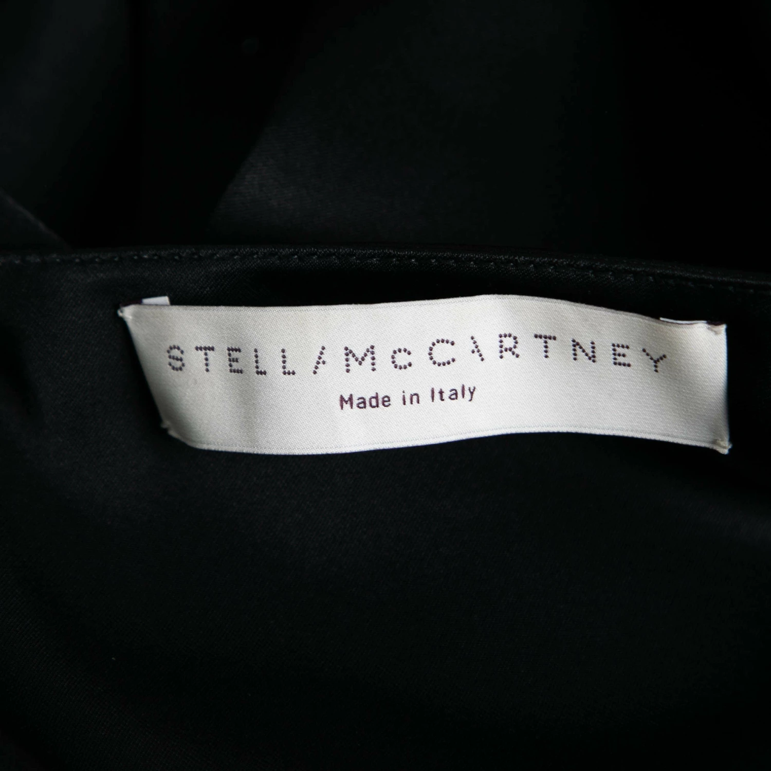 Cheapest 👏 Stella McCartney Black Silk Ruffle Front Sleeveless Top M For 👩 Women ✔️ 6 Cheapest 👏 Stella McCartney Black Silk Ruffle Front Sleeveless Top M For 👩 Women ✔️ - Image 4