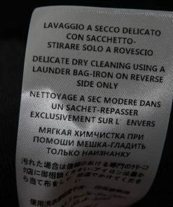 Cheapest 👍 Stella McCartney Black Wool Fringe Trim Pockets Long 🧥 Coat L For 👩 Women 😉 -Stella McCartney Shop luxury women stella mccartney used clothes p670008 002