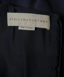 Discount ✨ Stella McCartney Navy Blue Crepe Tiered 👗 Dress M For 👩 Women 😍 -Stella McCartney Shop luxury women stella mccartney used clothes p671138 003