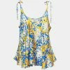 Discount 🛒 Stella McCartney Multicolor Printed Silk Sleeveless Blouse M For 👩 Women 🛒 -Stella McCartney Shop luxury women stella mccartney used clothes p674793 007