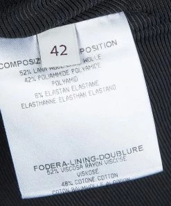 Top 10 👏 Stella McCartney Black Satin Lapel Detail Blazer M For 👩 Women 😉 -Stella McCartney Shop luxury women stella mccartney used clothes p68702 0007