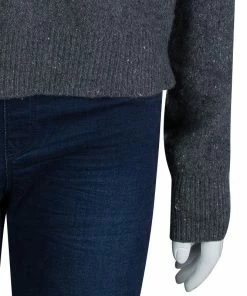 Top 10 😍 Stella McCartney Grey Wool Zip Detail Crew Neck Sweater M For 👩 Women 🌟 -Stella McCartney Shop luxury women stella mccartney used clothes p68912 0005