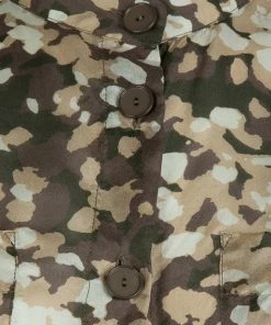 Hot Sale ✔️ Stella McCartney Camouflage Print Button Down Silk 👚 Shirt M For 👩 Women 💯 -Stella McCartney Shop luxury women stella mccartney used clothes p70270 004