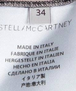 Brand new 🛒 Stella McCartney Pink And Black Plisse Sleeveless Top XS For 👩 Women ⭐ -Stella McCartney Shop luxury women stella mccartney used clothes p73695 006