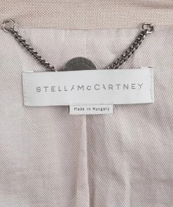 Best Sale ✔️ Stella McCartney Stella Mc Cartney Beige Tailored Blazer S For 👩 Women 🤩 -Stella McCartney Shop luxury women stella mccartney used clothes p77386 005