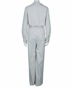 New 🛒 Stella McCartney Light Grey Jumpsuit M For 👩 Women 🥰 -Stella McCartney Shop luxury women stella mccartney used clothes p79601 003