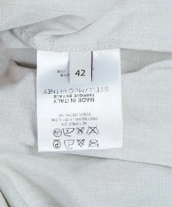 New 🛒 Stella McCartney Light Grey Jumpsuit M For 👩 Women 🥰 -Stella McCartney Shop luxury women stella mccartney used clothes p79601 015