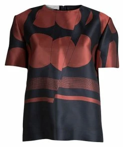 Coupon ✨ Stella McCartney Red Dotted Silk Top L For 👩 Women ⭐