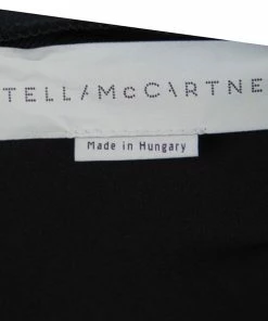 Best Sale 🎁 Stella McCartney Cross Back Black Top M For 👩 Women 😀 -Stella McCartney Shop luxury women stella mccartney used clothes p81745 0005