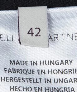 Best Sale 🎁 Stella McCartney Cross Back Black Top M For 👩 Women 😀 -Stella McCartney Shop luxury women stella mccartney used clothes p81745 0006