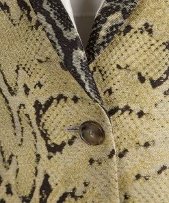 Best Sale 😉 Stella McCartney Clarette Reptile Print Jacket S For 👩 Women ✔️ -Stella McCartney Shop luxury women stella mccartney used clothes p82679 0004