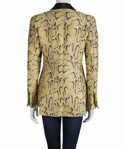 Coupon 🛒 Stella McCartney Clarette Reptile Print Jacket M For 👩 Women ✨ -Stella McCartney Shop luxury women stella mccartney used clothes p82681 003