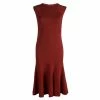 New 🌟 Stella Mccartney Red Knit Paneled Sleeveless 👗 Dress M For 👩 Women 😉 -Stella McCartney Shop luxury women stella mccartney used clothes p86376 001