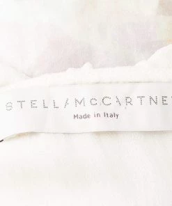 Buy 😉 Stella McCartney Cream Sleeveless Tiered 👗 Dress S For 👩 Women 🌟 -Stella McCartney Shop luxury women stella mccartney used clothes p93544 0005