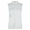 Coupon 😀 Stella McCartney White Cotton Sleeveless 👚 Shirt XS For 👩 Women 🔥 -Stella McCartney Shop luxury women stella mccartney used clothes p95600 001