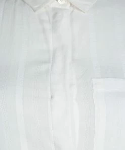 Coupon 😀 Stella McCartney White Cotton Sleeveless 👚 Shirt XS For 👩 Women 🔥 -Stella McCartney Shop luxury women stella mccartney used clothes p95600 004