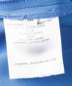 New 🧨 Stella McCartney Blue Short Sleeve Sheath 👗 Dress XS For 👩 Women 👍 -Stella McCartney Shop luxury women stella mccartney used clothes p99059 0006