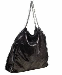 Best Sale ๐ Stella McCartney Black Iridescent Faux Leather Large Falabella Tote For ๐ฉ Women ๐ 15 Best Sale ๐ Stella McCartney Black Iridescent Faux Leather Large Falabella Tote For ๐ฉ Women ๐ -Stella McCartney Shop luxury women stella mccartney used handbags p103021 003