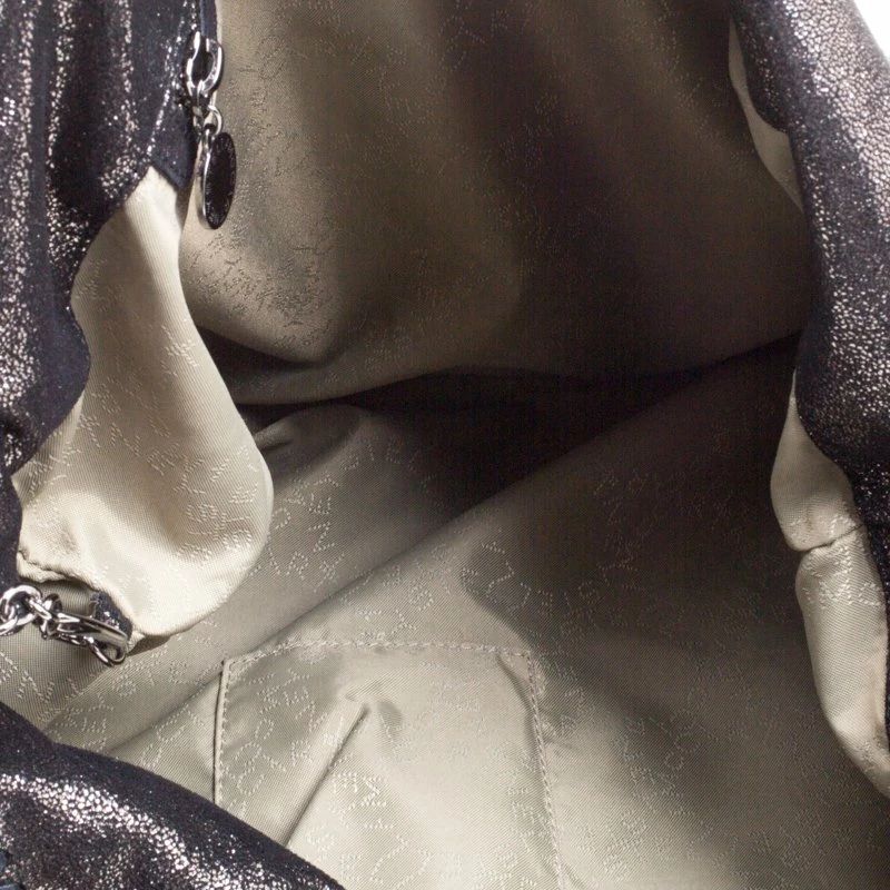 Best Sale ๐ Stella McCartney Black Iridescent Faux Leather Large Falabella Tote For ๐ฉ Women ๐ 9 Best Sale ๐ Stella McCartney Black Iridescent Faux Leather Large Falabella Tote For ๐ฉ Women ๐ - Image 7