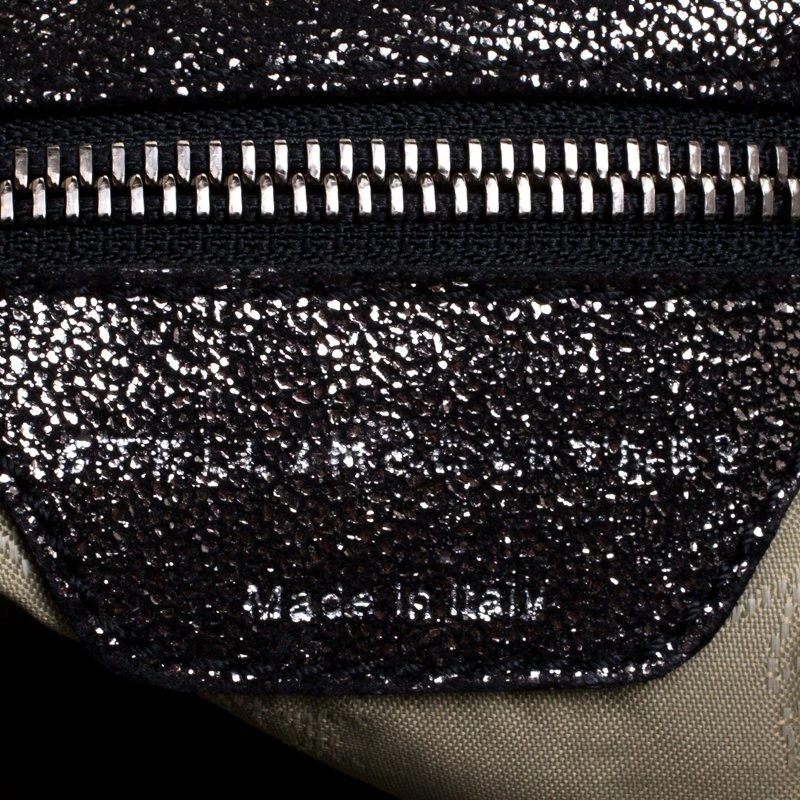 Best Sale ๐ Stella McCartney Black Iridescent Faux Leather Large Falabella Tote For ๐ฉ Women ๐ 10 Best Sale ๐ Stella McCartney Black Iridescent Faux Leather Large Falabella Tote For ๐ฉ Women ๐ - Image 8