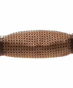 Cheapest 🔥 Stella McCartney Brown Wicker Faux Leather Small Falabella Bag For 👩 Women 😀 -Stella McCartney Shop luxury women stella mccartney used handbags p106924 006