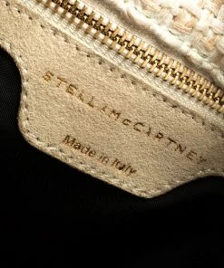 Cheapest π Stella McCartney Light Beige Woven Glitter Fabric Falabella Shoulder Bag For π© Women β 20 Cheapest π Stella McCartney Light Beige Woven Glitter Fabric Falabella Shoulder Bag For π© Women β -Stella McCartney Shop luxury women stella mccartney used handbags p107563 008