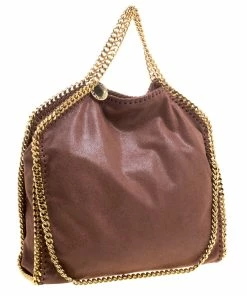 Brand new 🔥 Stella McCartney Copper Faux Leather Falabella Tote For 👩 Women 👏 -Stella McCartney Shop luxury women stella mccartney used handbags p109298 004 scaled