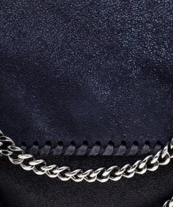 Flash Sale 💯 Stella McCartney Navy Blue Faux Leather Falabella Shoulder Bag For 👩 Women 🥰 -Stella McCartney Shop luxury women stella mccartney used handbags p109625 005 scaled