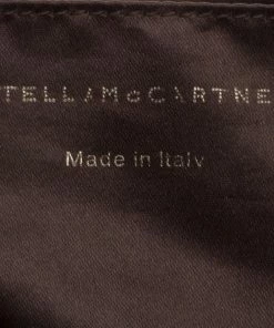 Hot Sale 💯 Stella McCartney Metallic Gold Faux Leather Small Falabella Tote For 👩 Women 🧨 -Stella McCartney Shop luxury women stella mccartney used handbags p110968 009