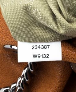 Flash Sale ⭐ Stella McCartney Brown Faux Leather Falabella Tote For 👩 Women 🎉 -Stella McCartney Shop luxury women stella mccartney used handbags p117565 0008