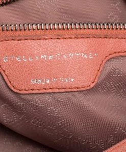 Buy 🎉 Stella McCartney Peach Faux Leather Falabella Shoulder Bag For 👩 Women ⭐ -Stella McCartney Shop luxury women stella mccartney used handbags p117806 0009