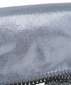 Coupon 🎉 Stella McCartney Silver Faux Leather Falabella Clutch For 👩 Women 🔥 -Stella McCartney Shop luxury women stella mccartney used handbags p11882 006