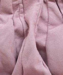 Wholesale 👍 Stella McCartney Pink Faux Suede Pleated Shoulder Bag For 👩 Women ⌛ -Stella McCartney Shop luxury women stella mccartney used handbags p123254 005