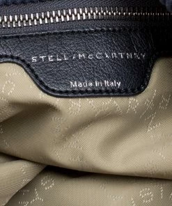 Budget 🔔 Stella McCartney Blue Corduroy Small Falabella Tote For 👩 Women 🤩 -Stella McCartney Shop luxury women stella mccartney used handbags p123376 008